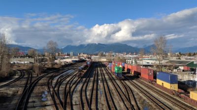 Trains and mountains