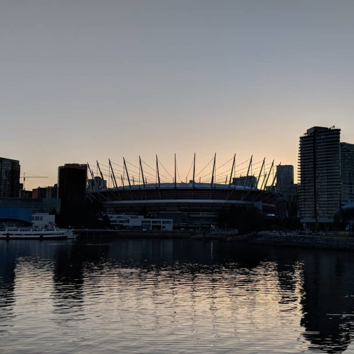 BC Place sunset