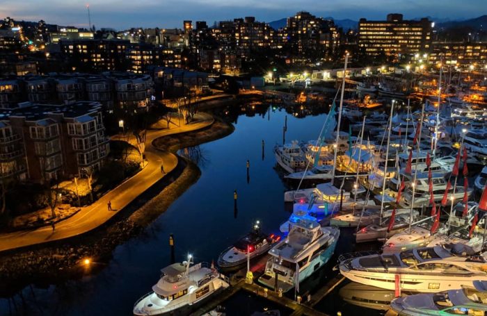 South seawall and boats