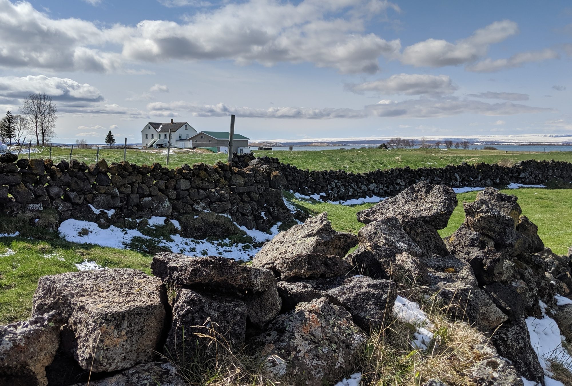 rock fences