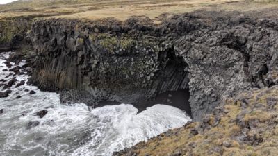 cliffs and waves