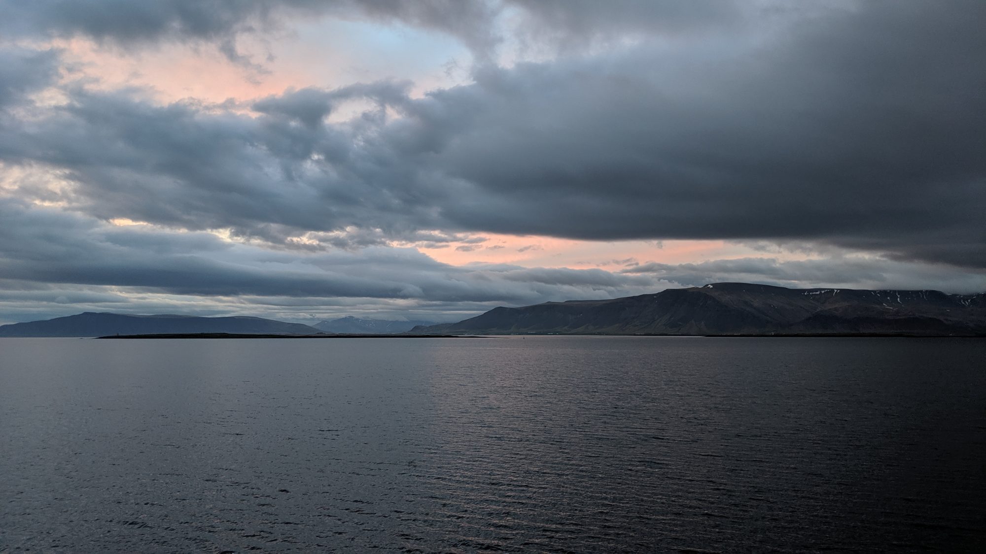 Reykjavik sunset