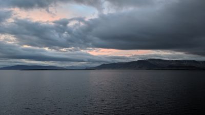 Reykjavik sunset