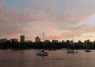 False Creek sunset