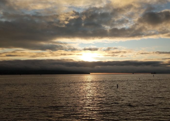 Sunset on English Bay