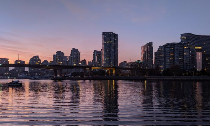 False Creek sunset