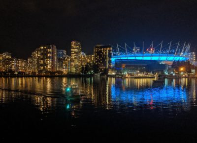 Ferry and BC Place