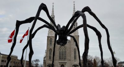 Spider and church