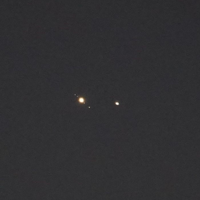 Jupiter and Saturn conjunction