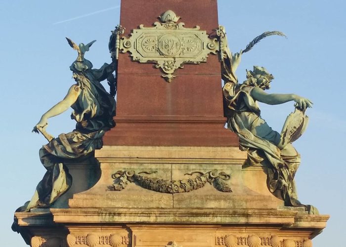 Close up of a fountain