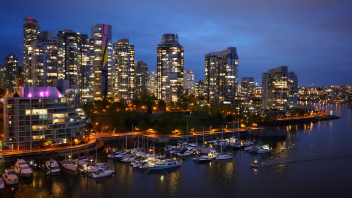 George Wiainborn Park from Granville Bridge