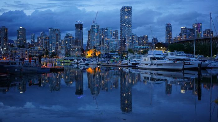 boats and towers twilight