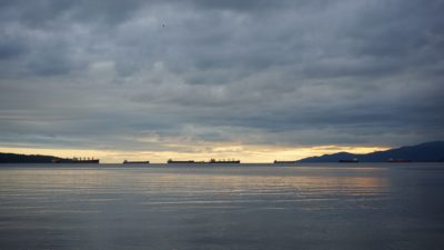 Twilight at Second Beach