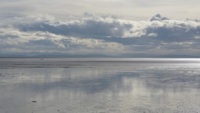 Iona Beach low tide