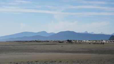 North jetty at Iona Beach