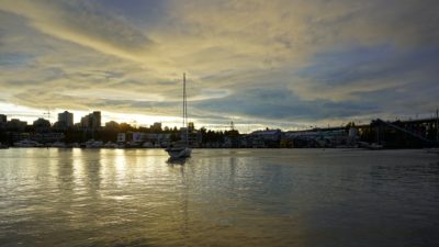 False Creek sunset