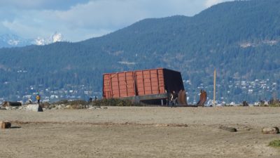 The Sunset Beach barge