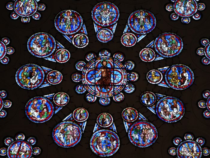 Chartres stained glass