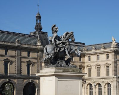 Equestrian statue of Louis XIV