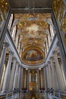 Versailles chapel ceiling