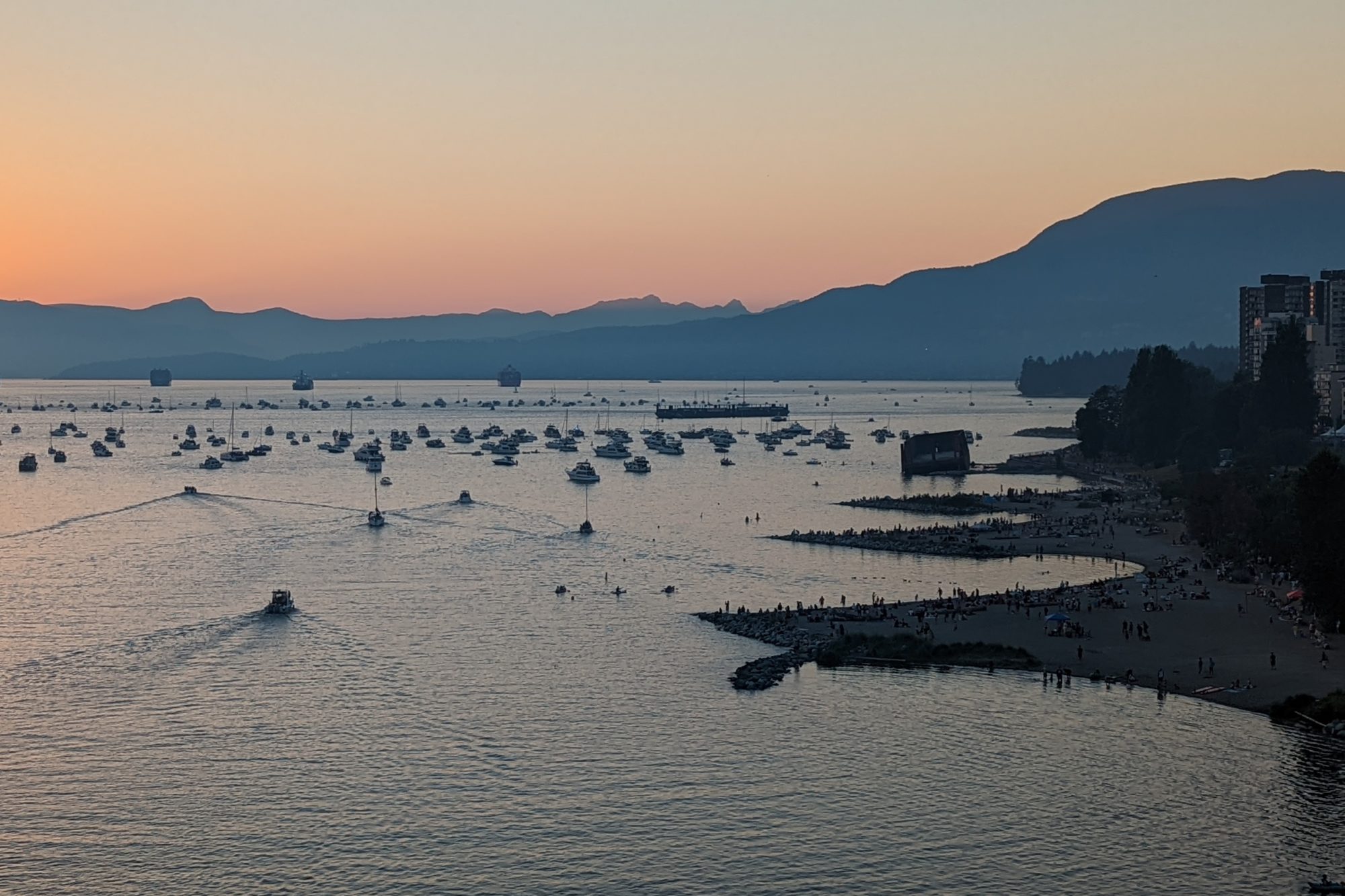 View from Burrard Bridge