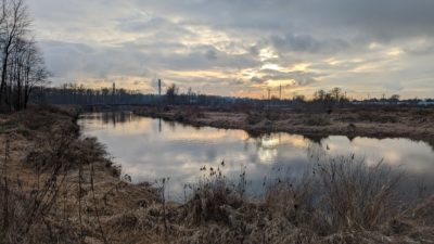 Coquitlam River Sunset