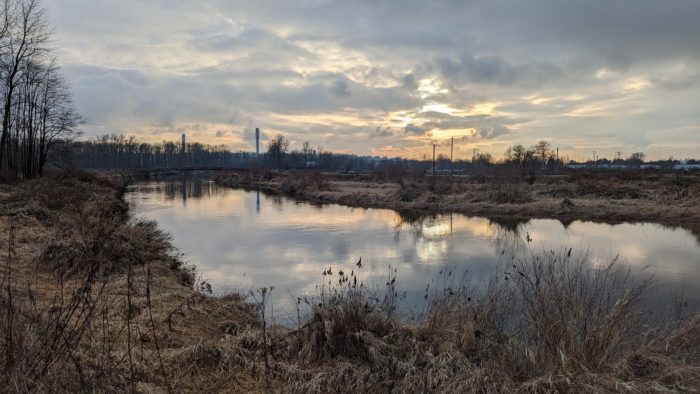 Coquitlam River Sunset