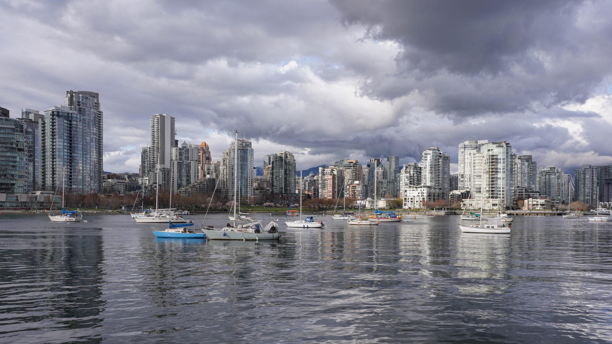 Yaletown from across the water