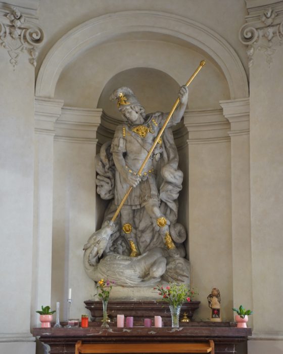 St. Michael statue