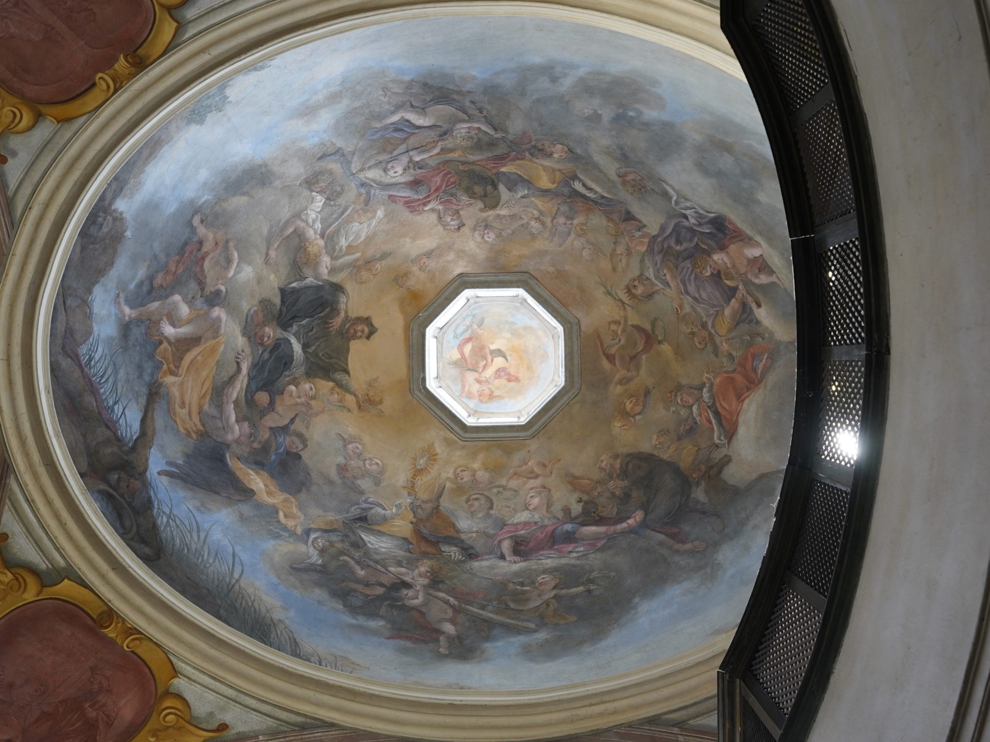 Ceiling of St. John of Nepomuk chapel