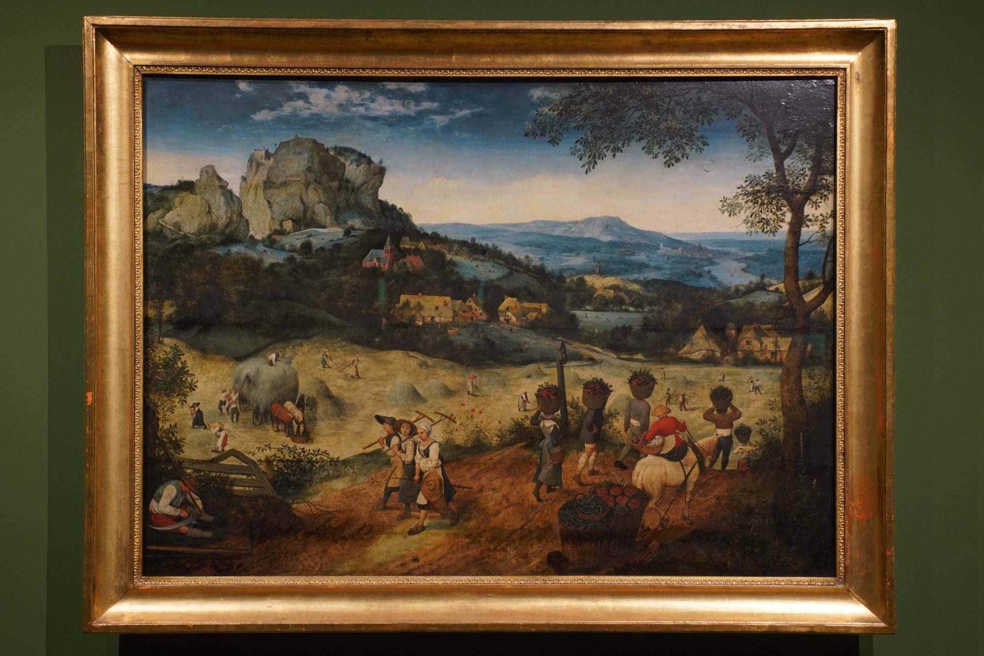 Haymaking, by Pieter Bruegel the Elder