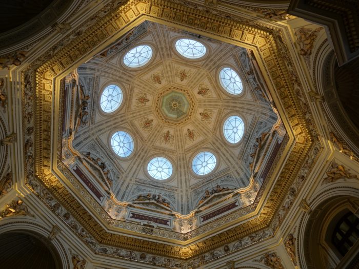 Cupola over the 2nd floor central hall